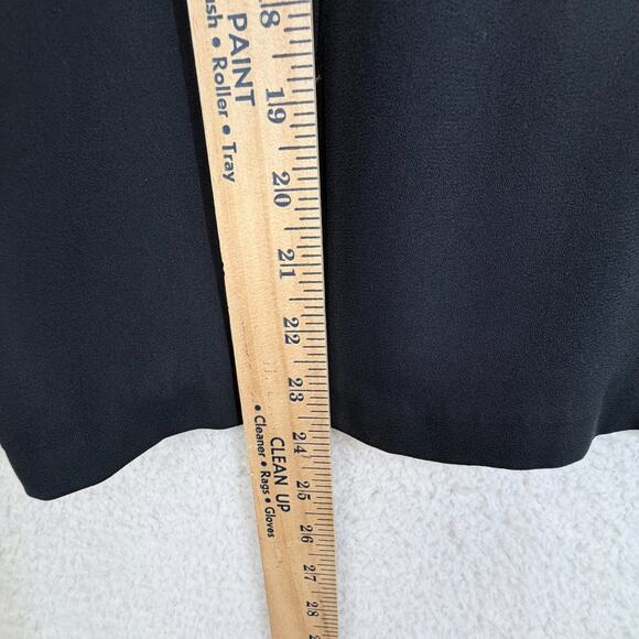 White House Black Market Off The Shoulder Blouse 1/4 Sleeve Relaxed Fit Medium - Picture 7 of 10